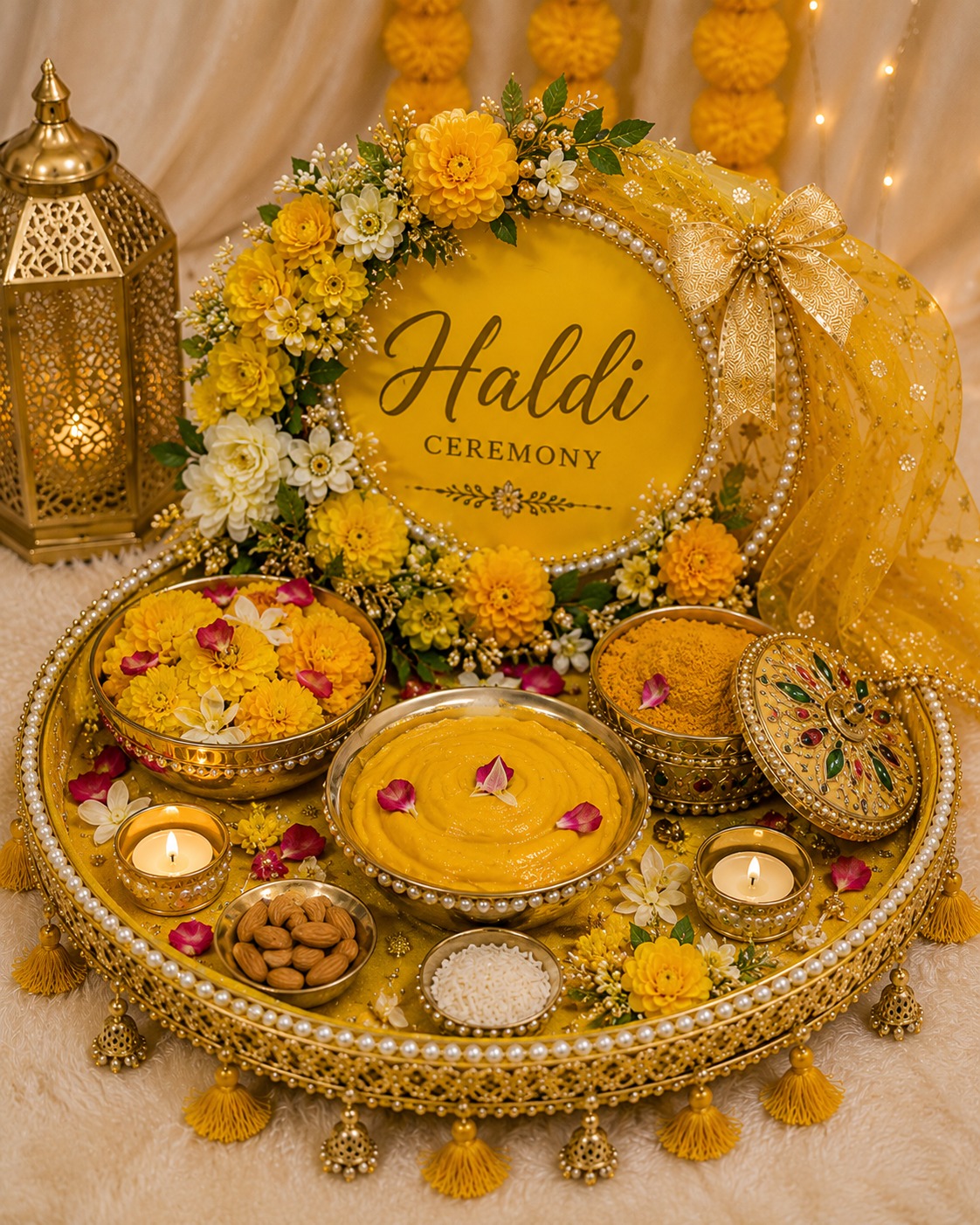 Haldi Celebration — Wedding